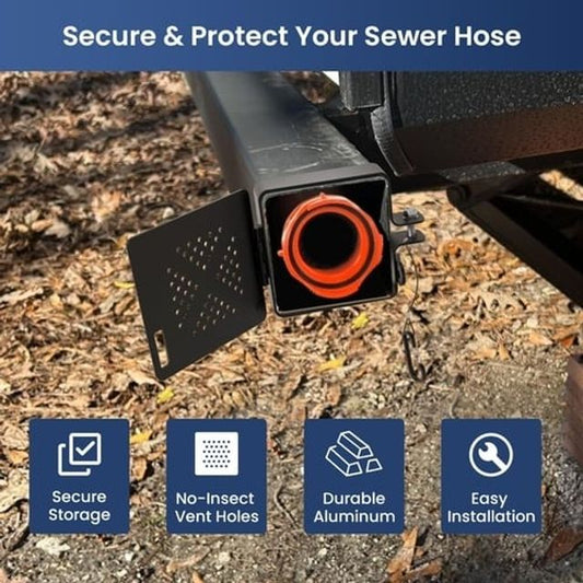 Aluminum RV Bumper End Cap