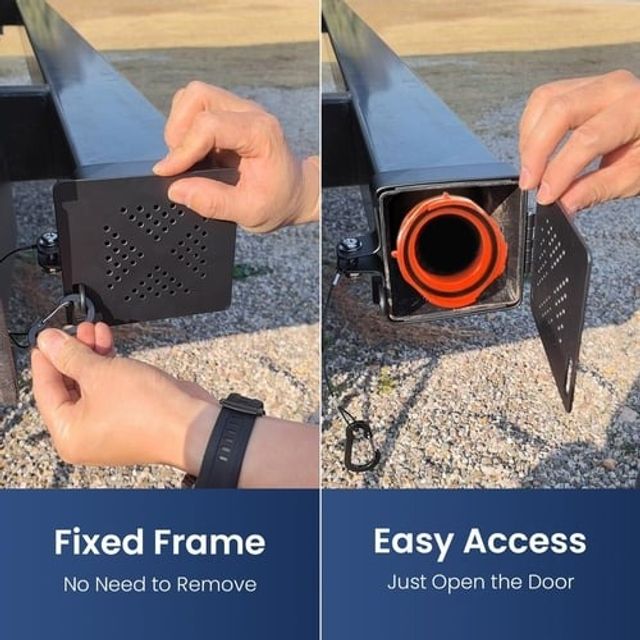 Aluminum RV Bumper End Cap