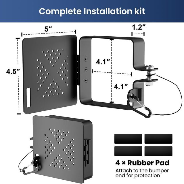 Aluminum RV Bumper End Cap
